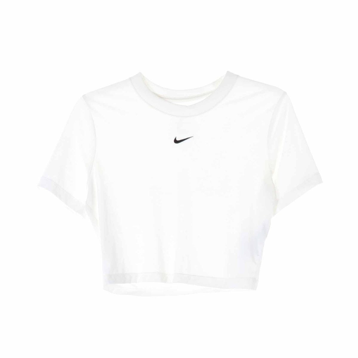 나이키 로고 프린트 크롭 반팔 티셔츠 이미지 1