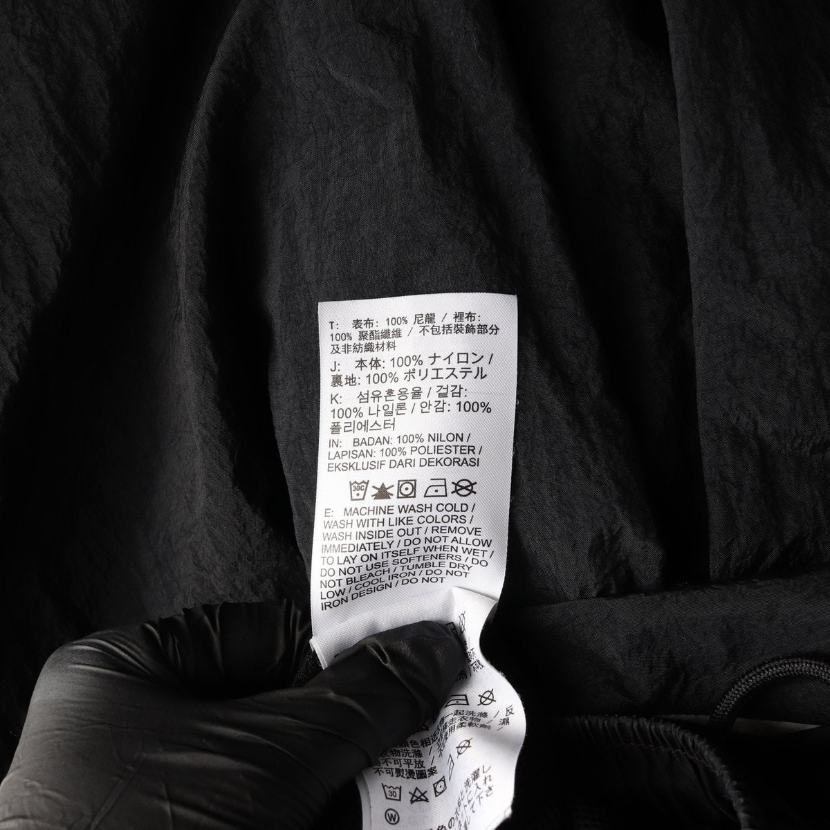 나이키 22SS 스우시 나일론 우븐 조거팬츠 블랙 XS 이미지 7