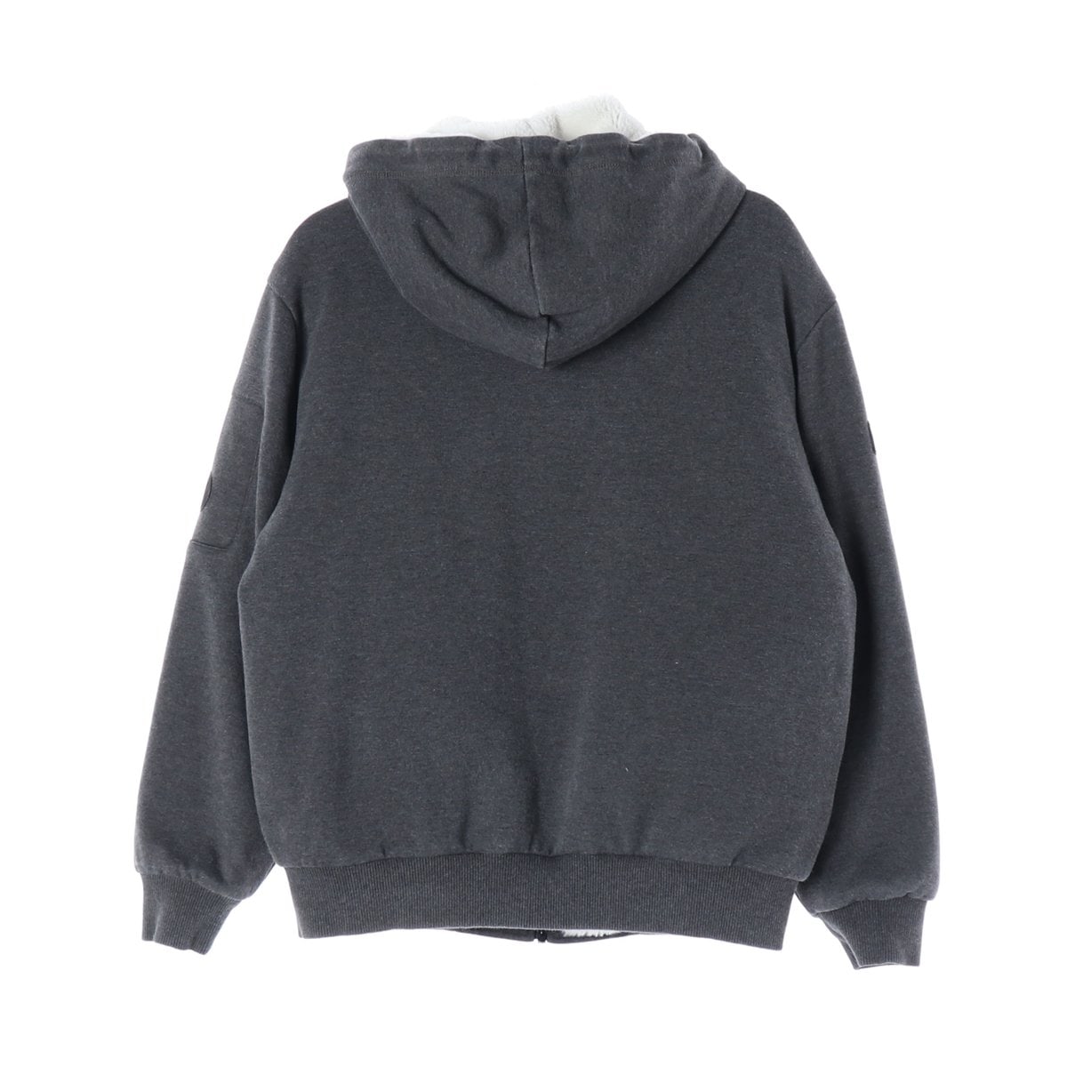 디스커버리 22FW 퀼팅 패디드 토리 후드집업 재킷 차콜 L 이미지 3