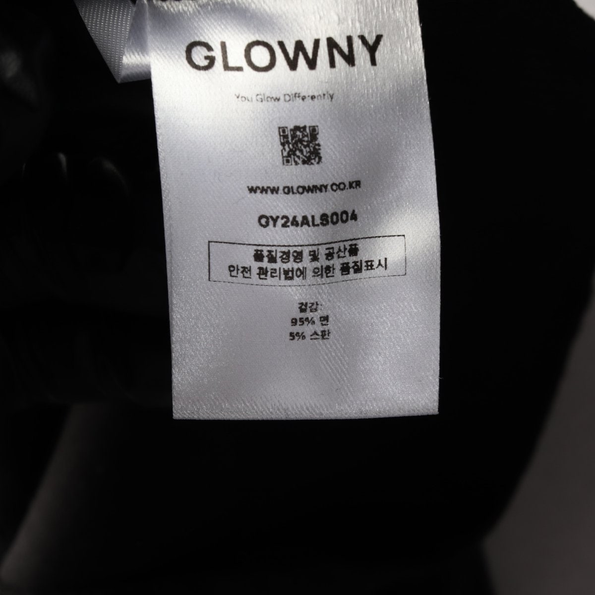 글로니 24SS 노스텔지아 롱 슬리브 버튼 긴팔 티셔츠 블랙 S 이미지 4
