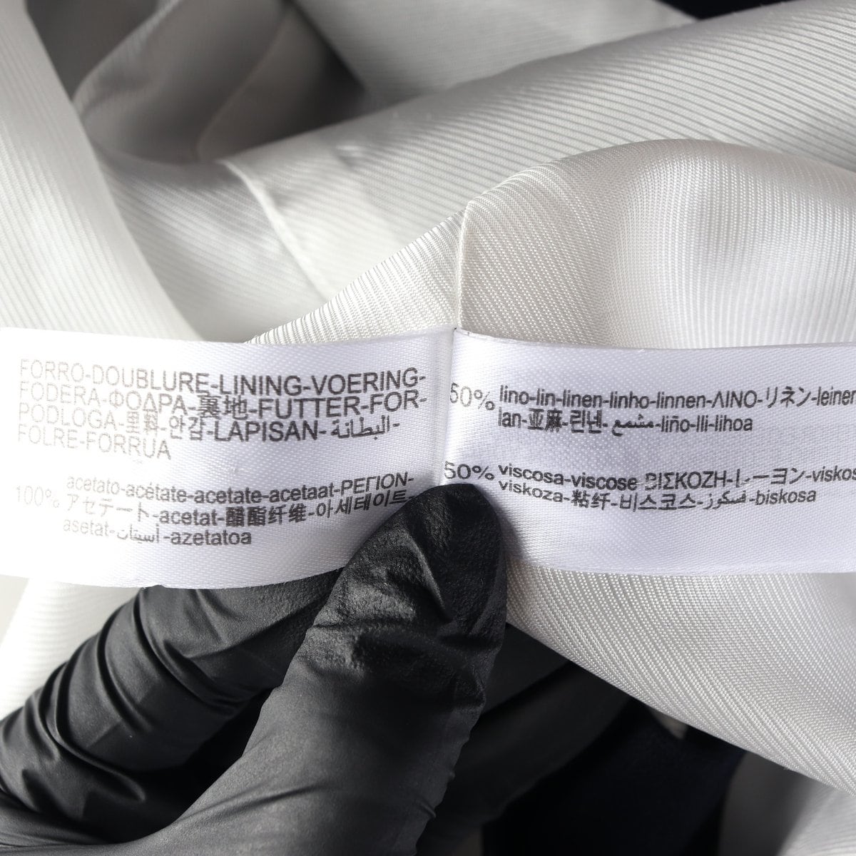 (새상품)자라 린넨 블레이저 재킷 자켓 네이비  상세 이미지 4