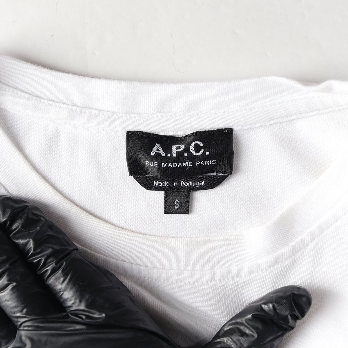 아페쎄 APC 23SS 로고 프린트 코튼 반팔 티셔츠 이미지 3