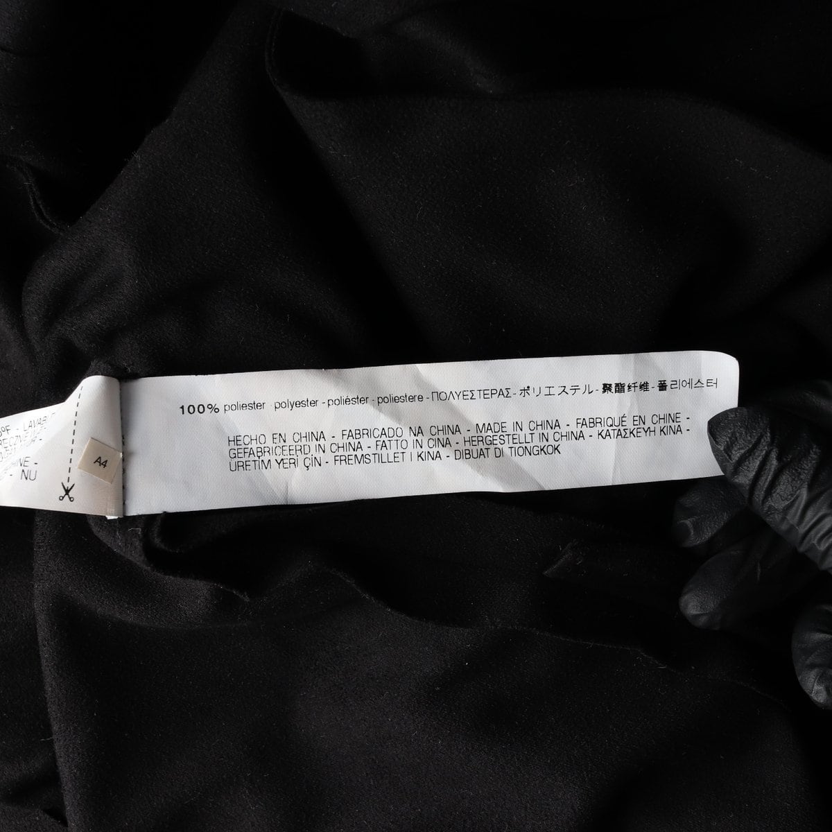 자라 프린지 웨스턴 셔츠 원피스 블랙 S 상세 이미지 4