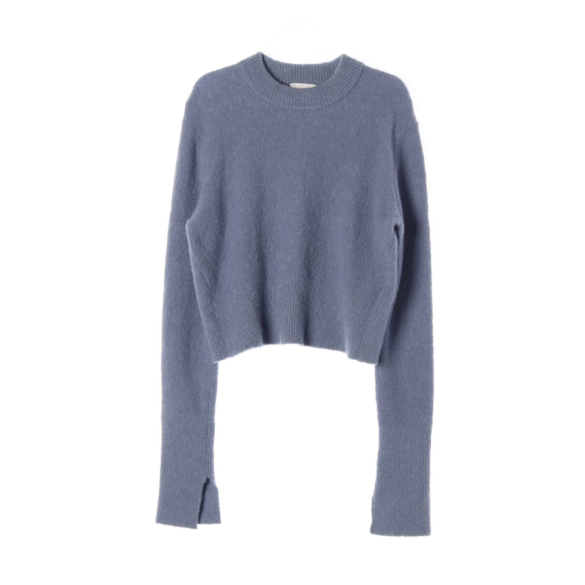 코스 울 부클 슬릿 슬리브 니트 스웨터  이미지 1