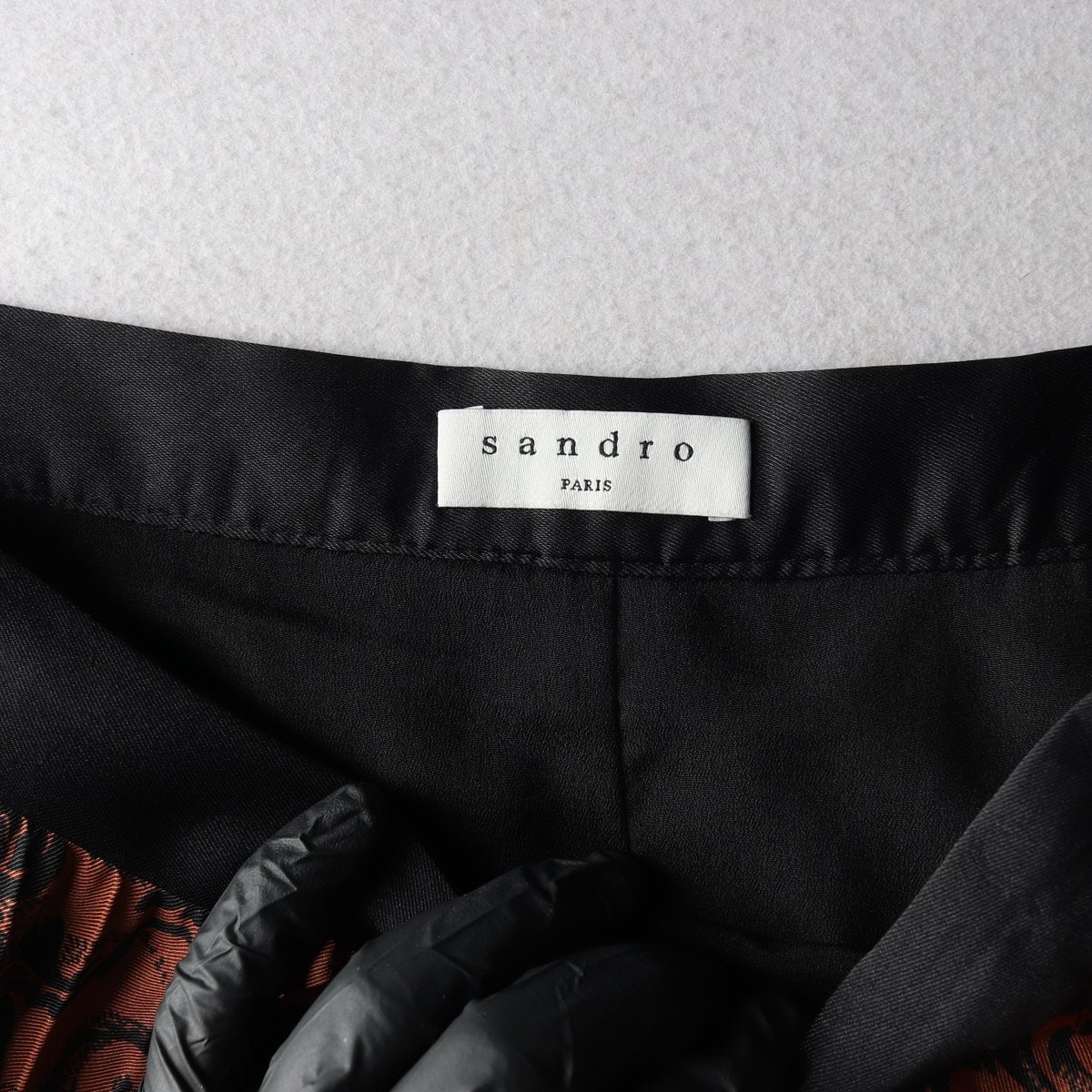 산드로 이보나 프린팅 롱 플리츠 스커트 치마  이미지 3
