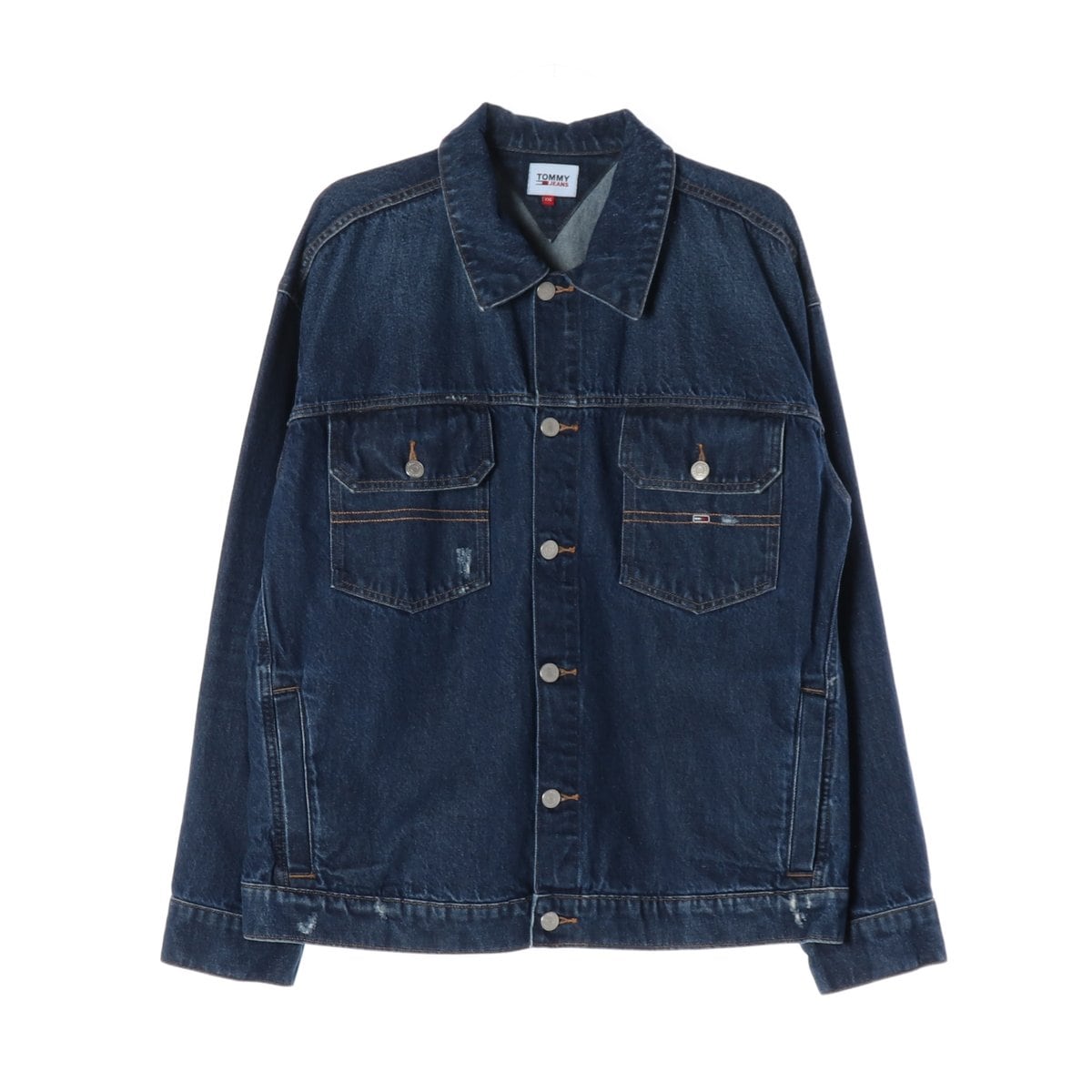 타미 진스 22FW 로고 진청 데님 재킷 청자켓 XXL 상세 이미지 1