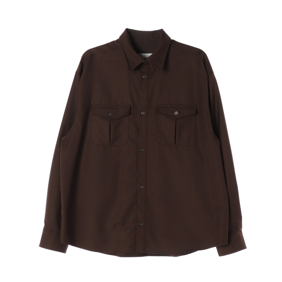 비슬로우 24SS 아웃포켓 긴팔 셔츠 브라운 XL 상세 이미지 1