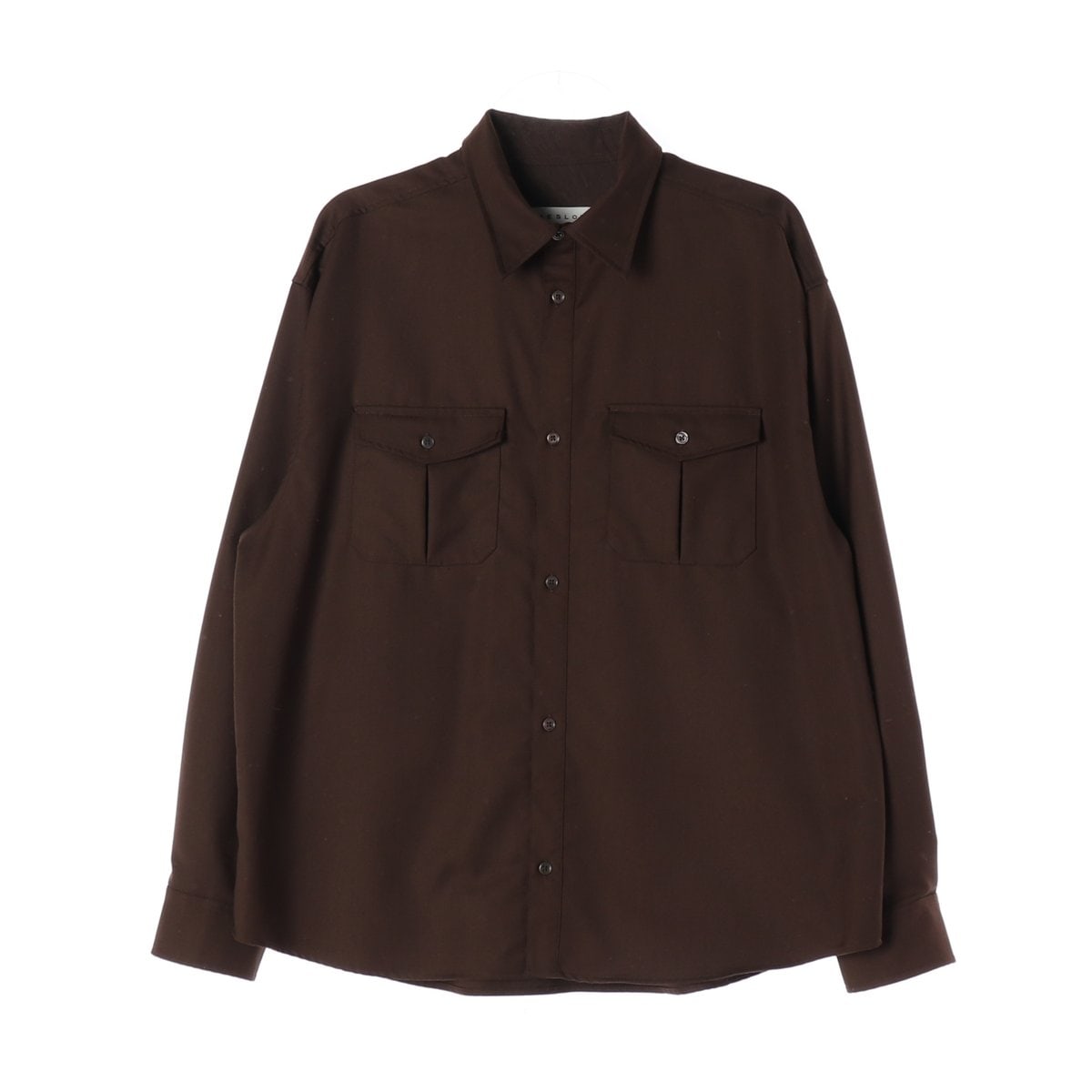 비슬로우 24SS 아웃포켓 긴팔 셔츠 브라운 XL 이미지 1