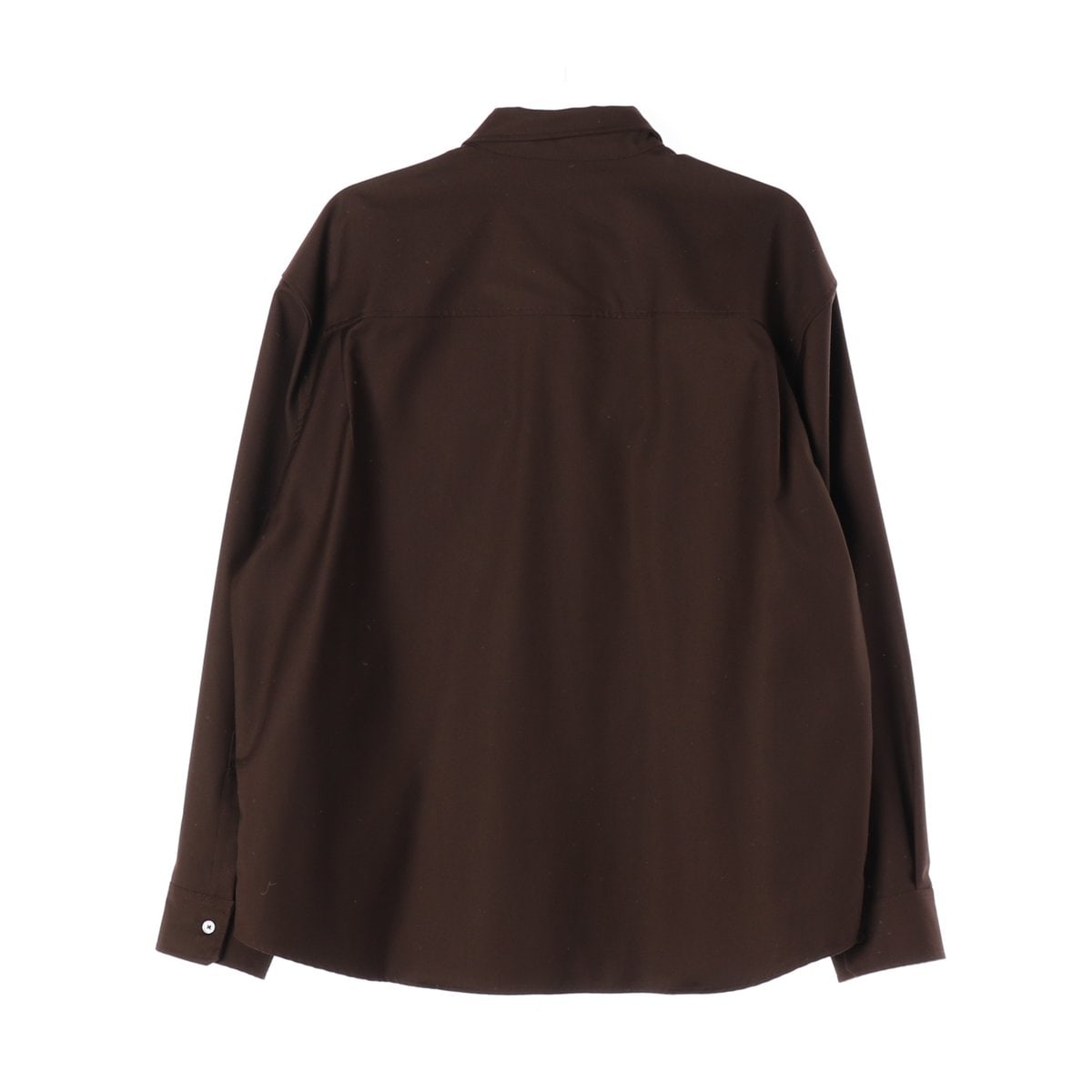 비슬로우 24SS 아웃포켓 긴팔 셔츠 브라운 XL 이미지 2