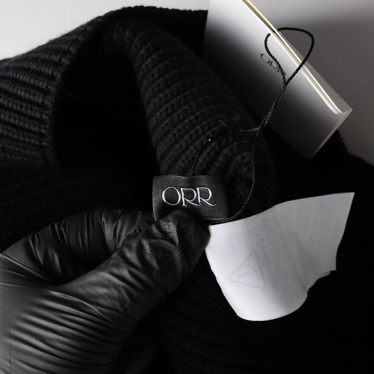 (새상품) 오르 ORR 24SS 코튼 블렌드 리브 니트 스웨터 이미지 3