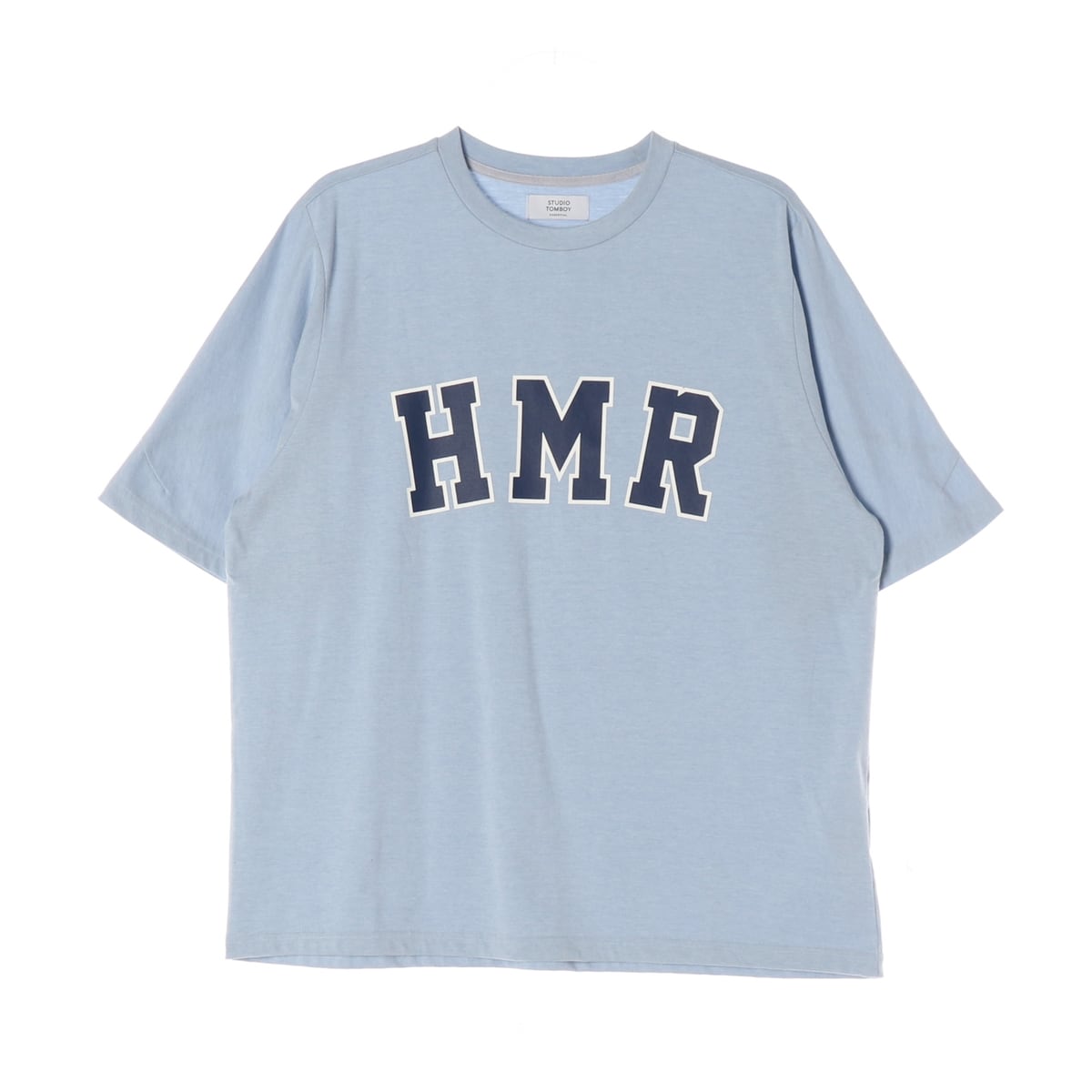 스튜디오 톰보이 HMR 로고 프린트 오버핏 반팔 티셔츠 상세 이미지 1