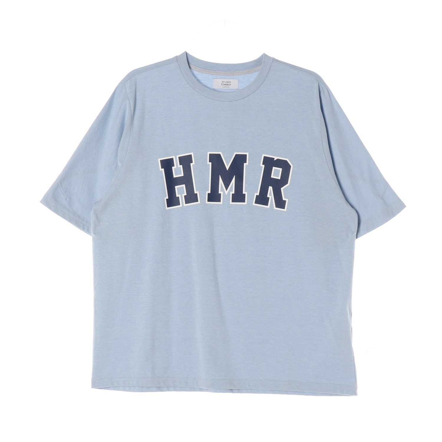 스튜디오 톰보이 HMR 로고 프린트 오버핏 반팔 티셔츠 이미지 1