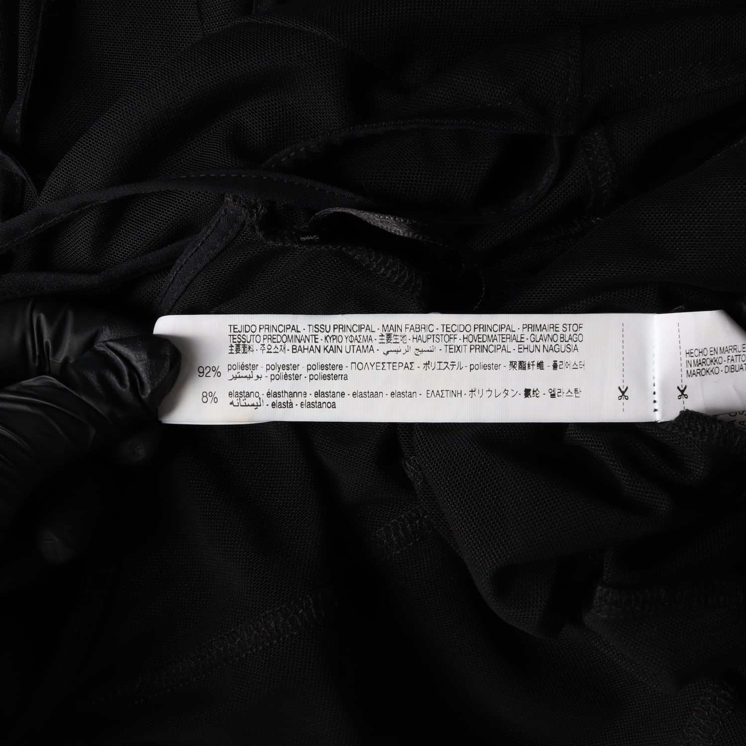 (새상품) 자라 시스루 메쉬 스트랩 롱 원피스 이미지 4
