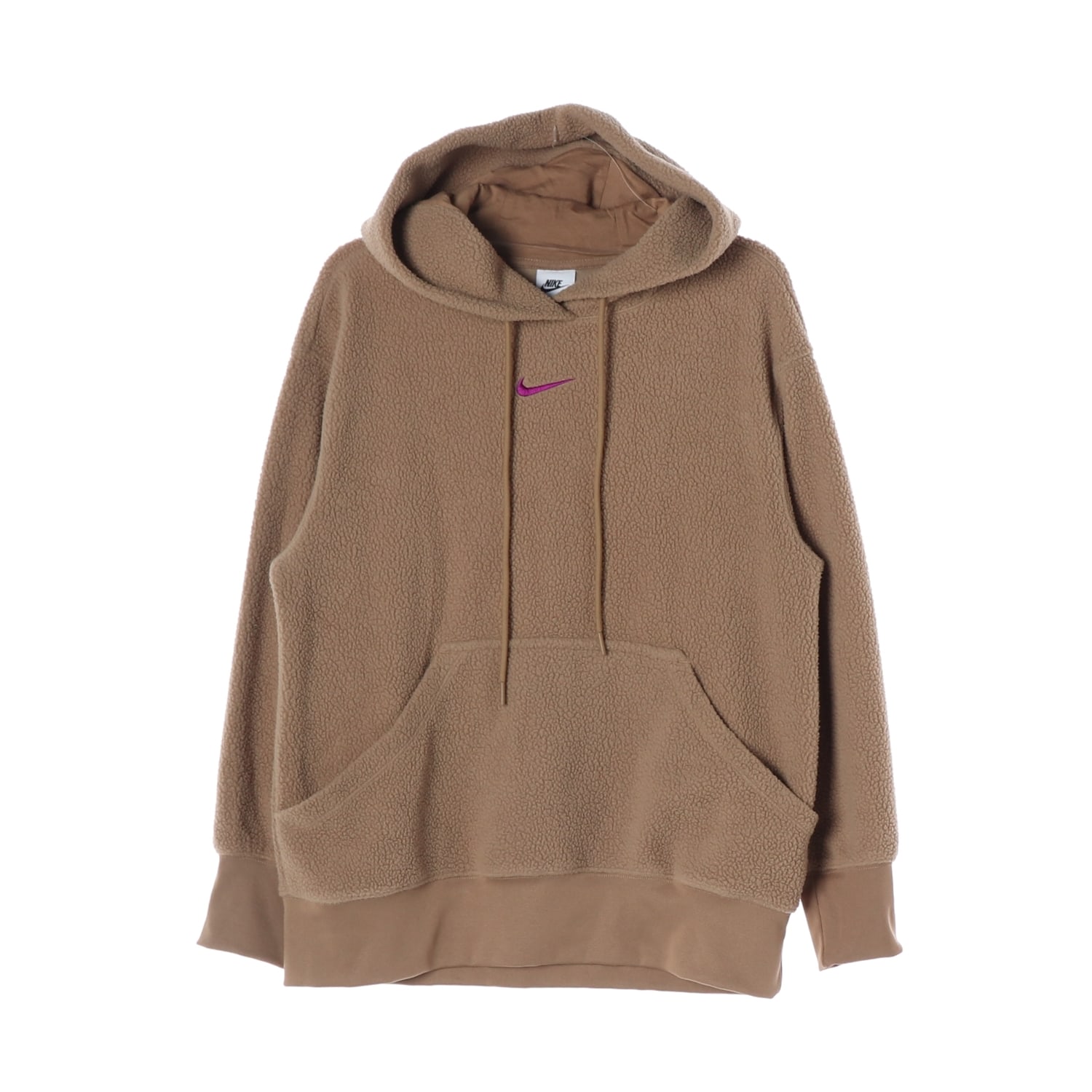 나이키 22FW 뽀길이 플리스 테디베어 후드티 후디 브라운 M 이미지 1