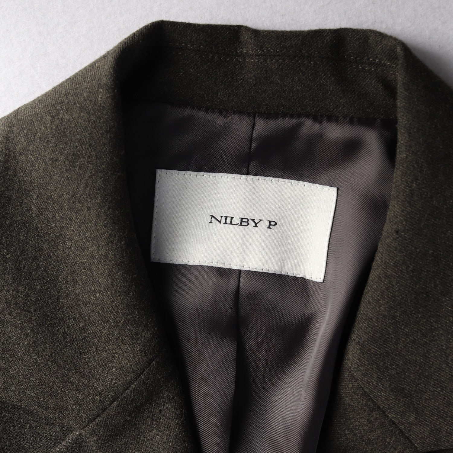 닐바이피 20FW 울 블렌드 블레이저 재킷 자켓 카키  이미지 4