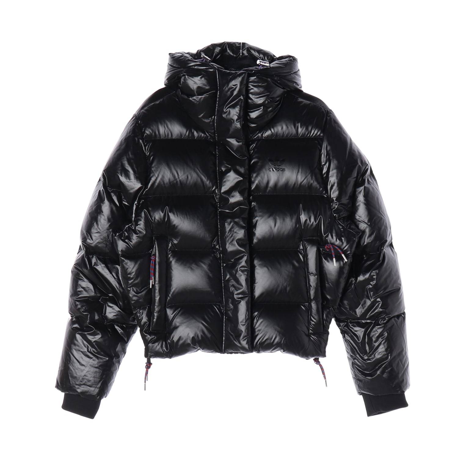 아디다스 23FW 숏 프리미엄 푸퍼 구스다운 패딩 블랙 XS 이미지 1