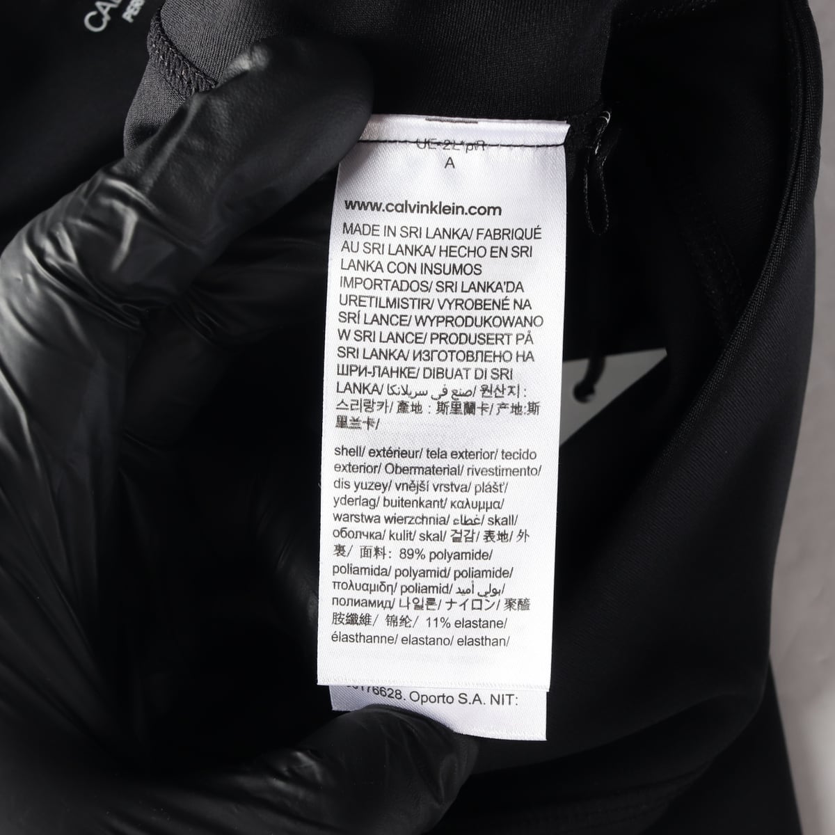 (새상품) 캘빈클라인 퍼포먼스 로고 프린팅 레깅스 셋업 팬츠 블랙 S 상세 이미지 4