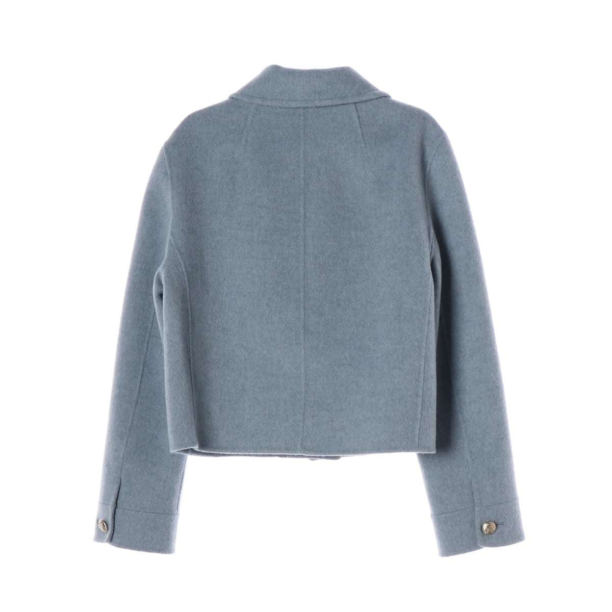 주크 22FW 울 캐시미어  숏 코트 재킷 블루 M 상세 이미지 2