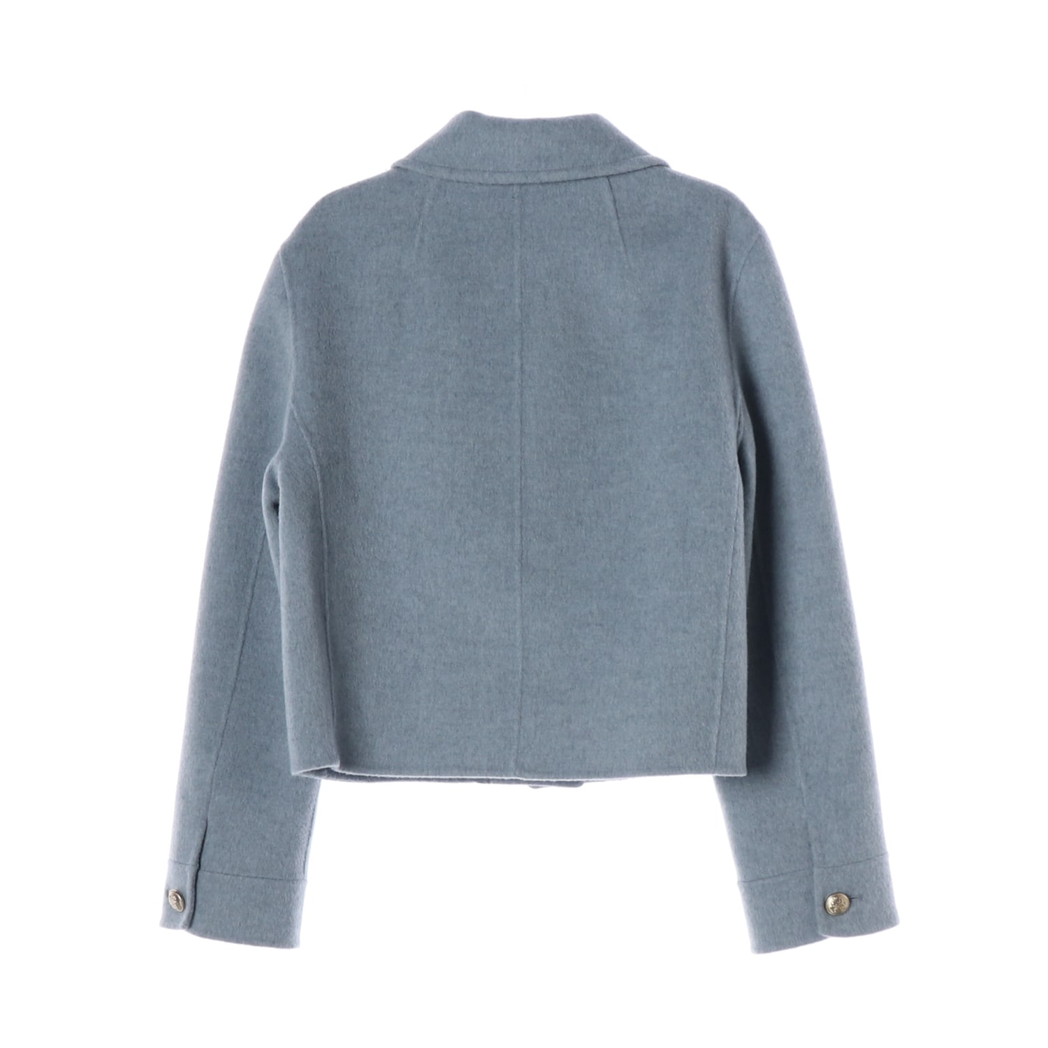 주크 22FW 울 캐시미어  숏 코트 재킷 블루 M 이미지 2