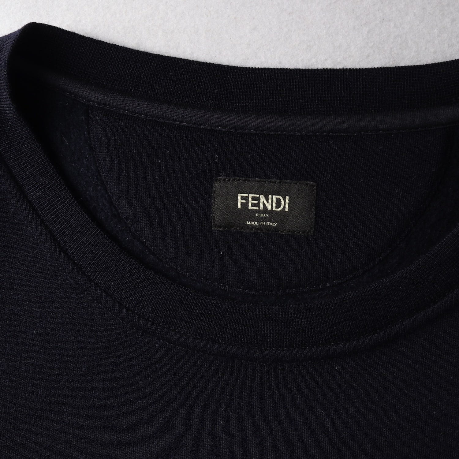 펜디 Fendi 몬스터 아이즈 스터드 맨투맨 스웨트셔츠 네이비 이미지 3