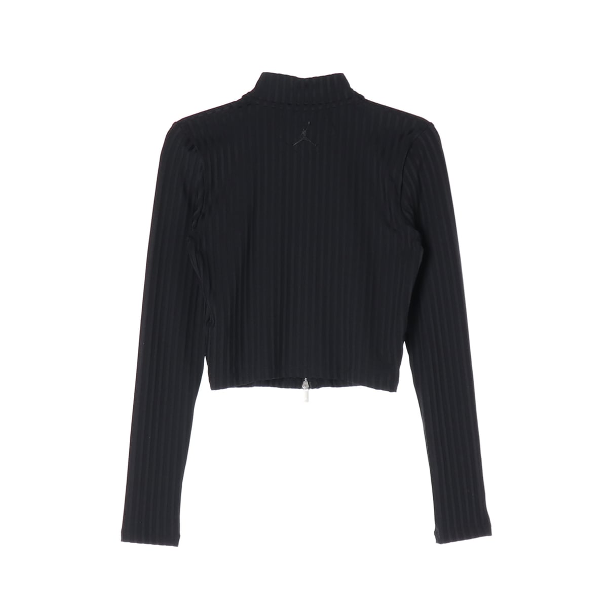 조던 24FW 크롭핏 리브 하프넥 집업 재킷 자켓 블랙 XS 상세 이미지 2