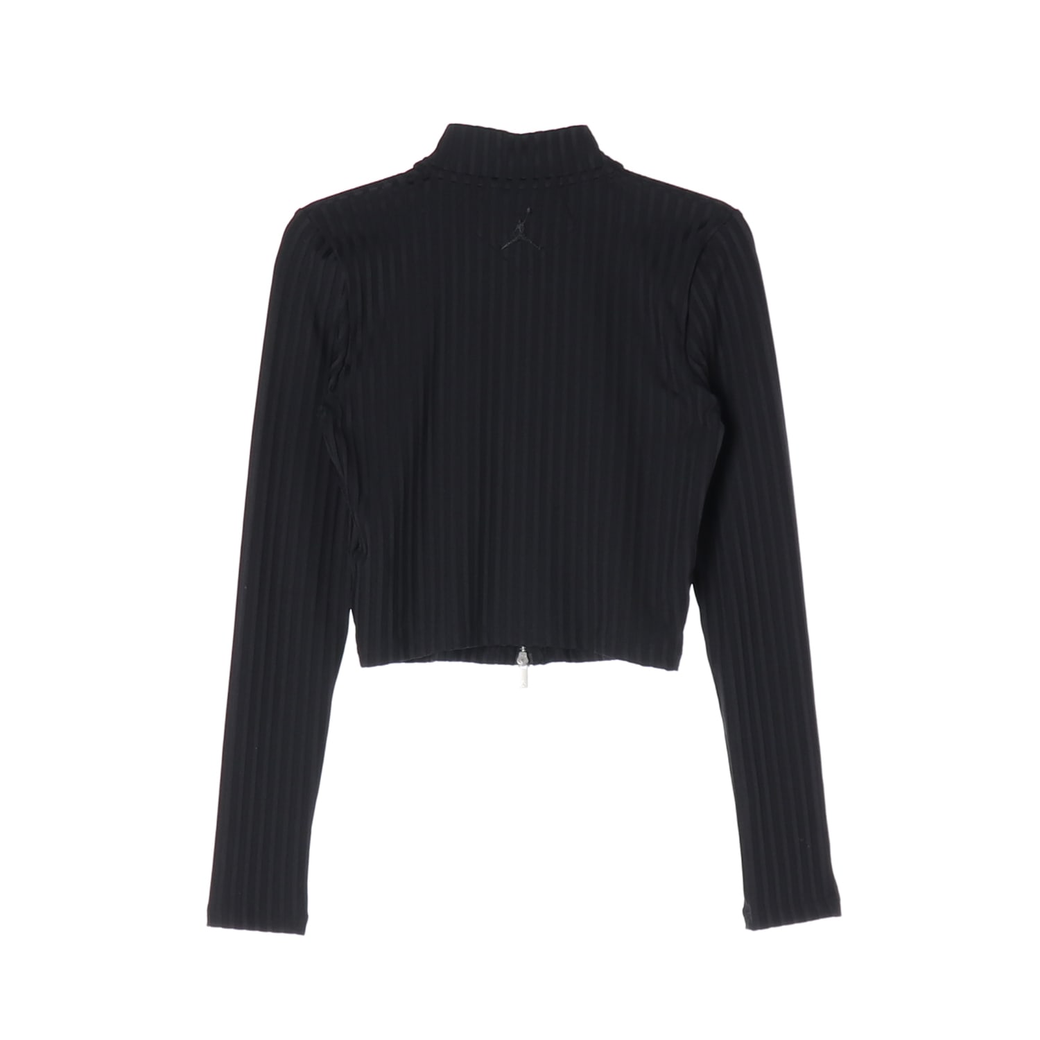 조던 24FW 크롭핏 리브 하프넥 집업 재킷 자켓 블랙 XS 이미지 2
