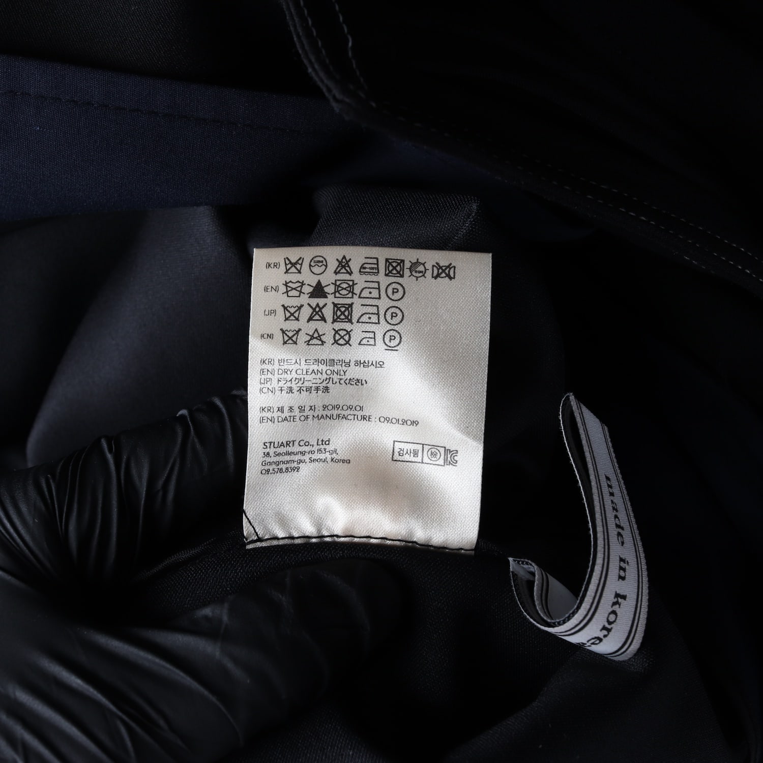앤더슨벨 지안나 슬리브리스 미디 드레스 원피스 블랙 M 이미지 5