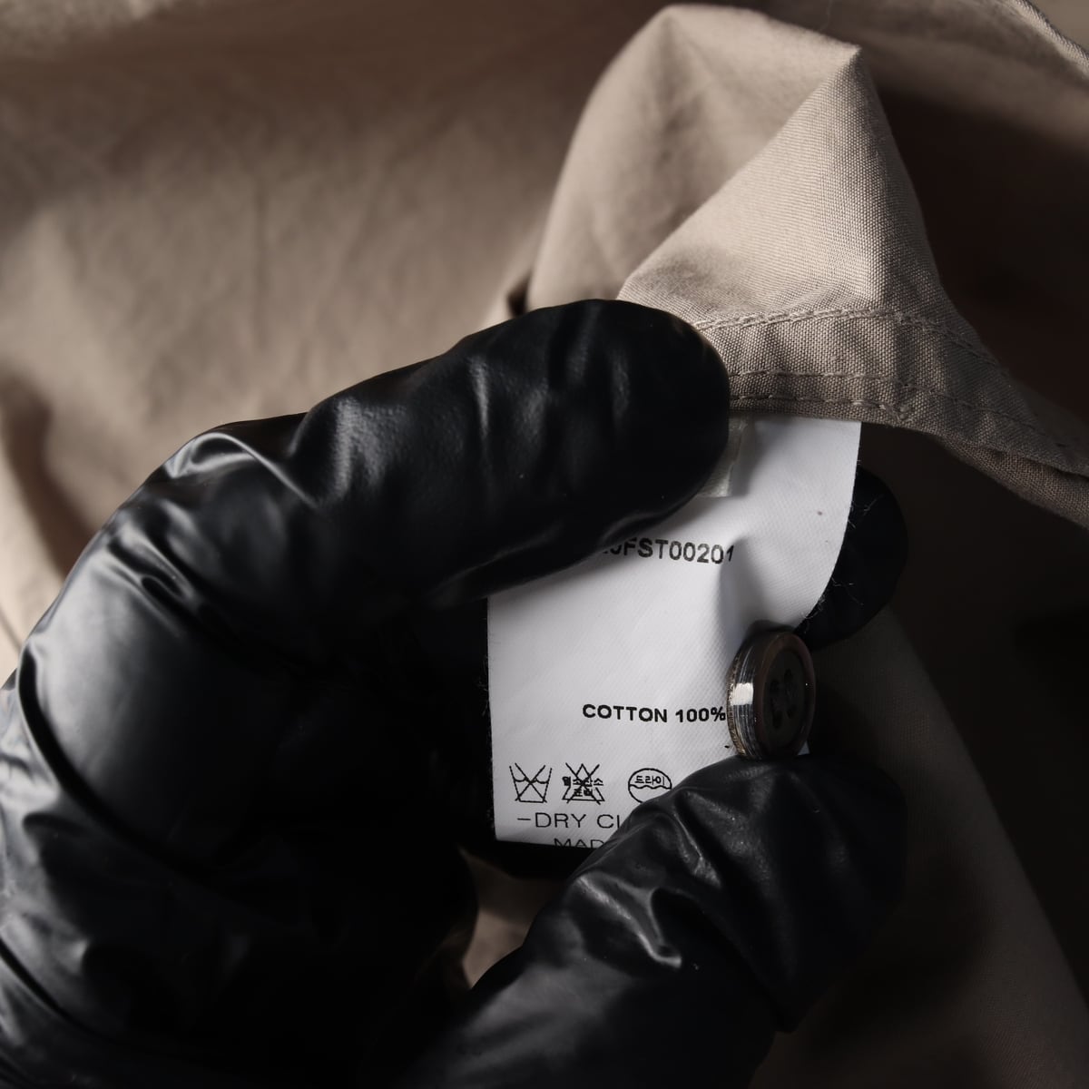 오르 ORR 오버핏 코튼 후드 셔츠 브라운 에토프  상세 이미지 4