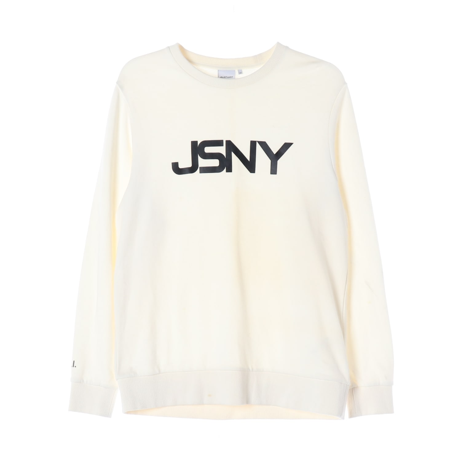 질스튜어트 스포츠 JSNY 로고 맨투맨 스웨트셔츠 아이보리 L 이미지 1