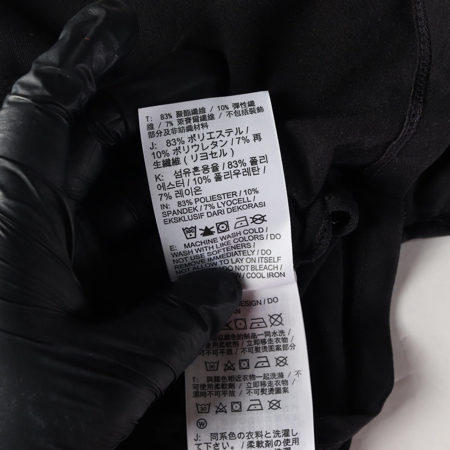 나이키 드라이핏 로고 프린트 크롭 반팔 티셔츠 이미지 4