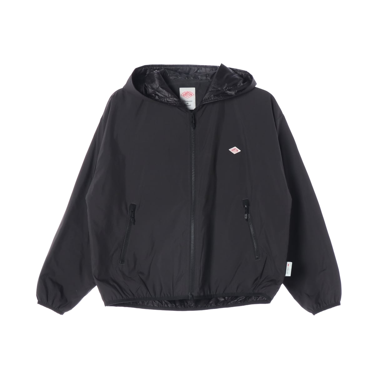 단톤 22FW 라이트 인슐레이션 후드 블루종 경량 패딩 블랙  상세 이미지 1