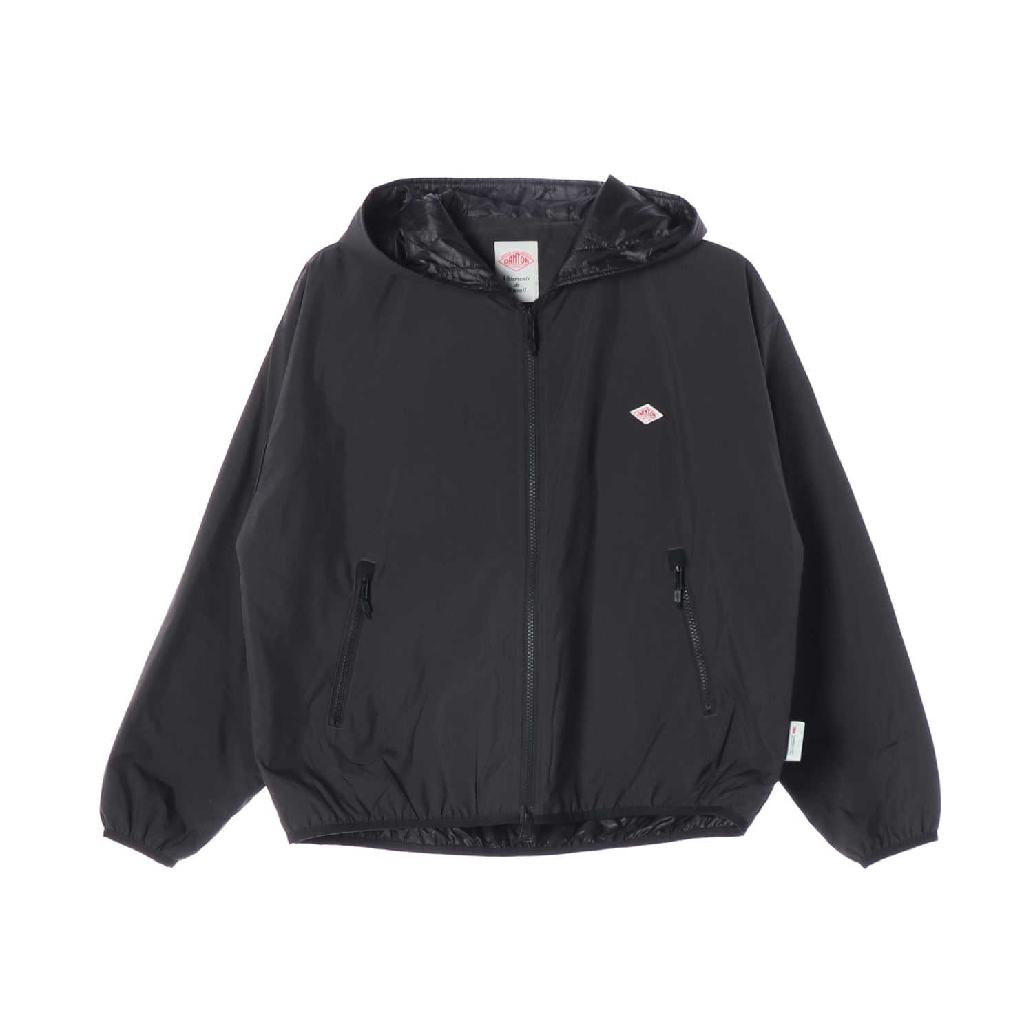 단톤 22FW 라이트 인슐레이션 후드 블루종 경량 패딩 블랙  이미지 1