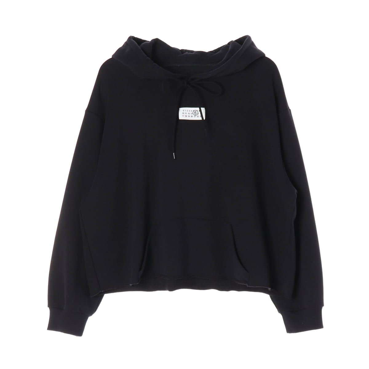 메종 마르지엘라 24FW 오버핏 후드티 후디 블랙 S 상세 이미지 1
