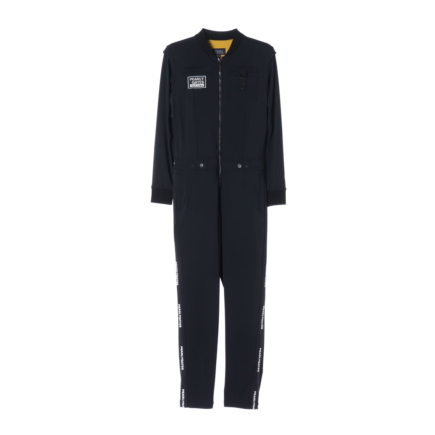 파리게이츠 22FW 골프 점프수트 워크 수트 블랙  이미지 1