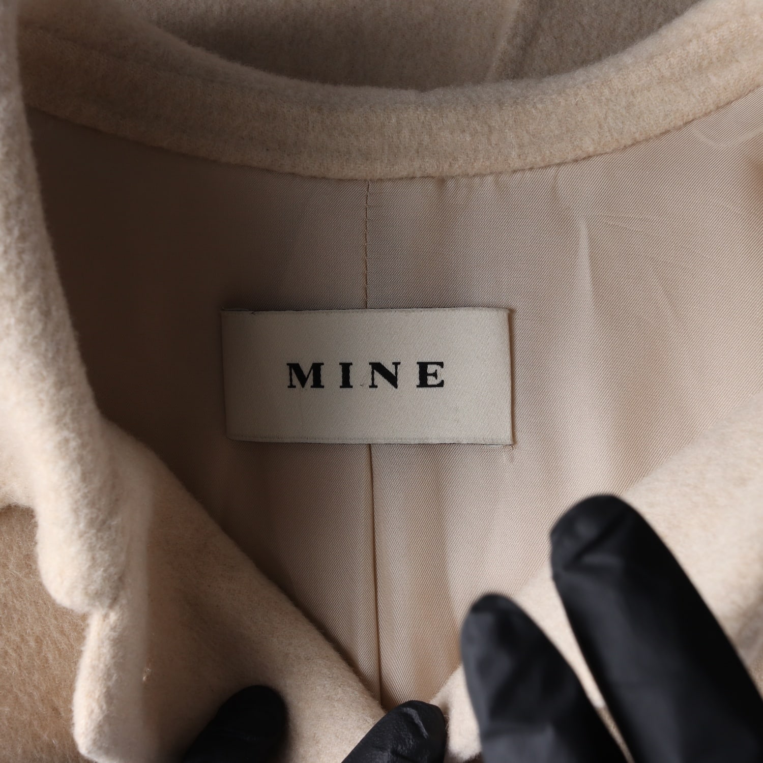 마인 21FW 캐시미어 블렌드 숏 코트 이미지 4