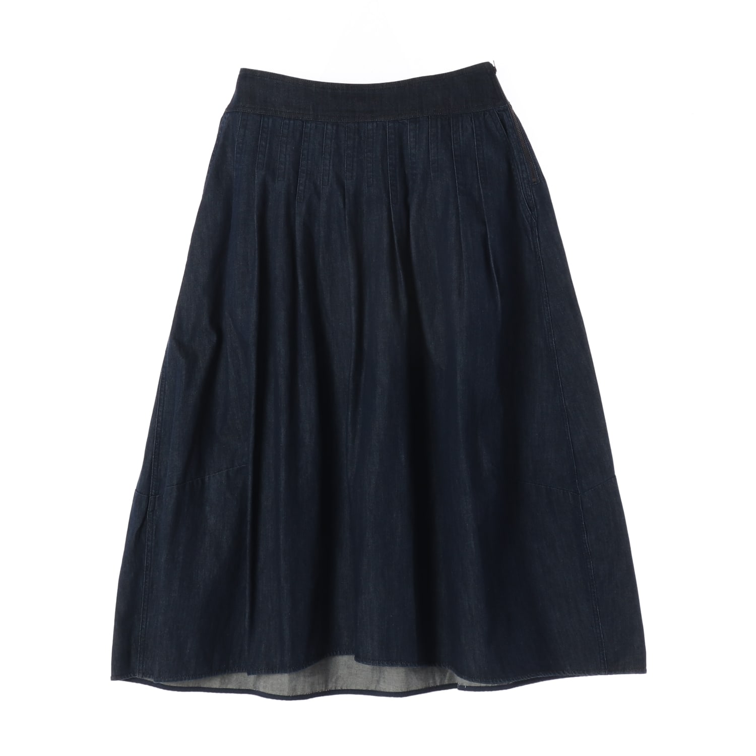 래트 LATT 22FW 데님 롱 플레어 스커트 청치마  이미지 1
