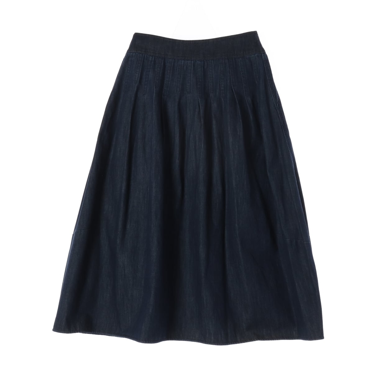 래트 LATT 22FW 데님 롱 플레어 스커트 청치마  상세 이미지 2