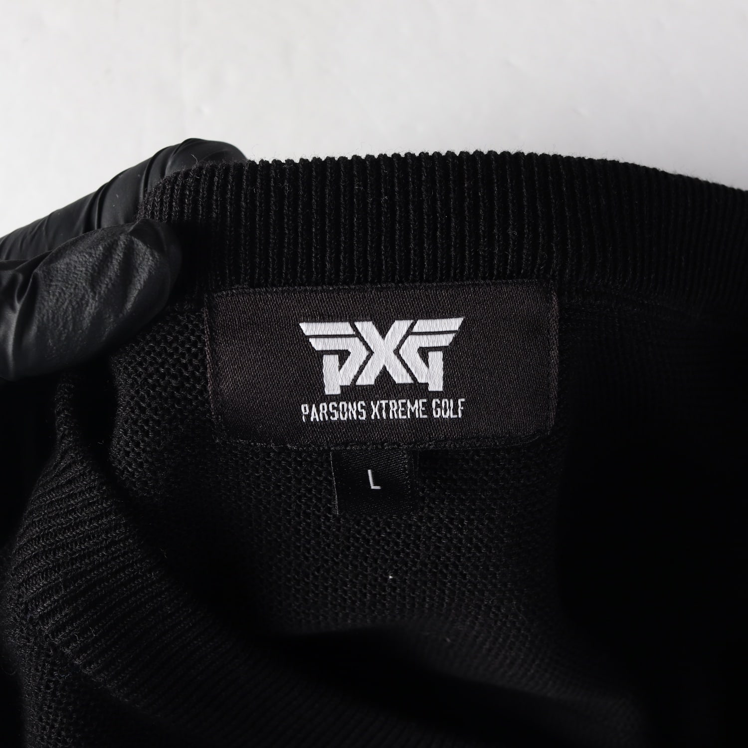 피엑스지 골프 PXG 스티치 니트 스웨터 블랙 이미지 3