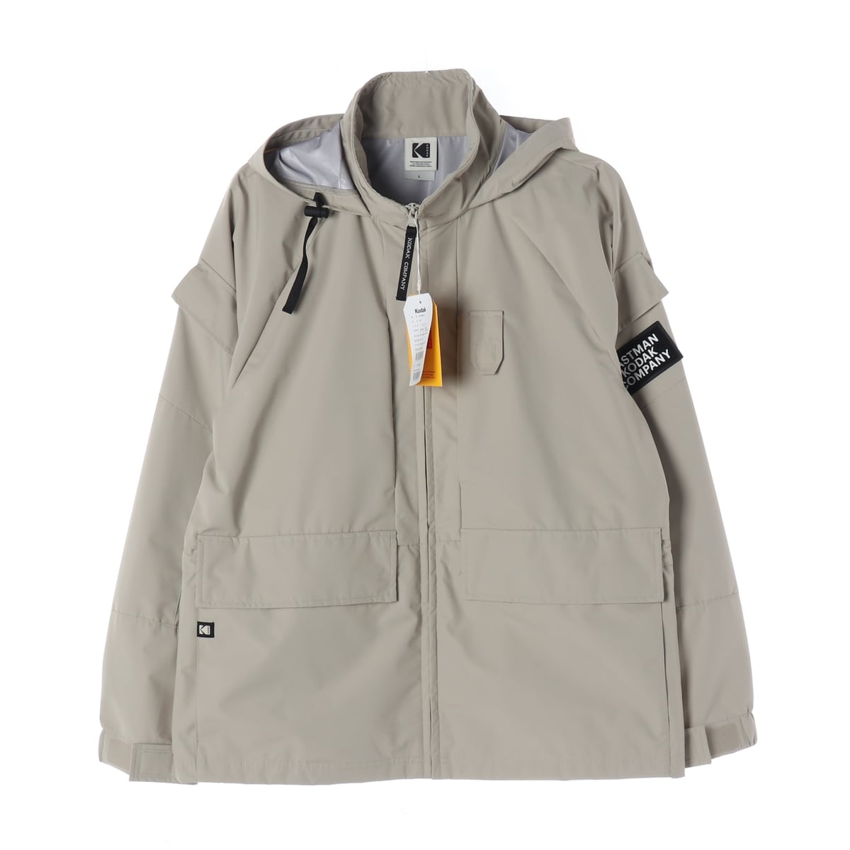 (새상품)코닥 21FW 챔버 3LAYER 후드자켓 바람막이 재킷 아이보리 상세 이미지 1