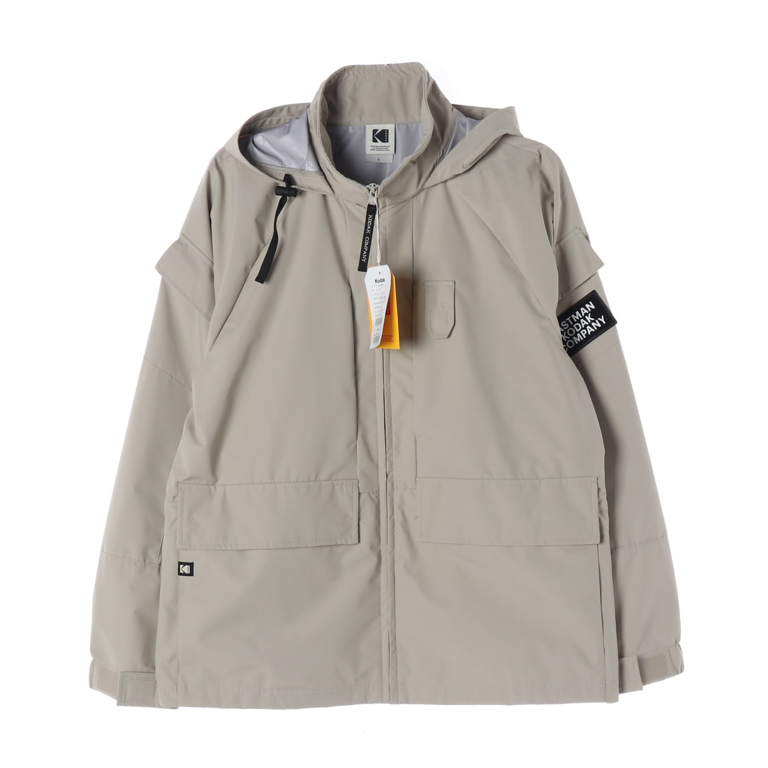 (새상품)코닥 21FW 챔버 3LAYER 후드자켓 바람막이 재킷 아이보리 이미지 1
