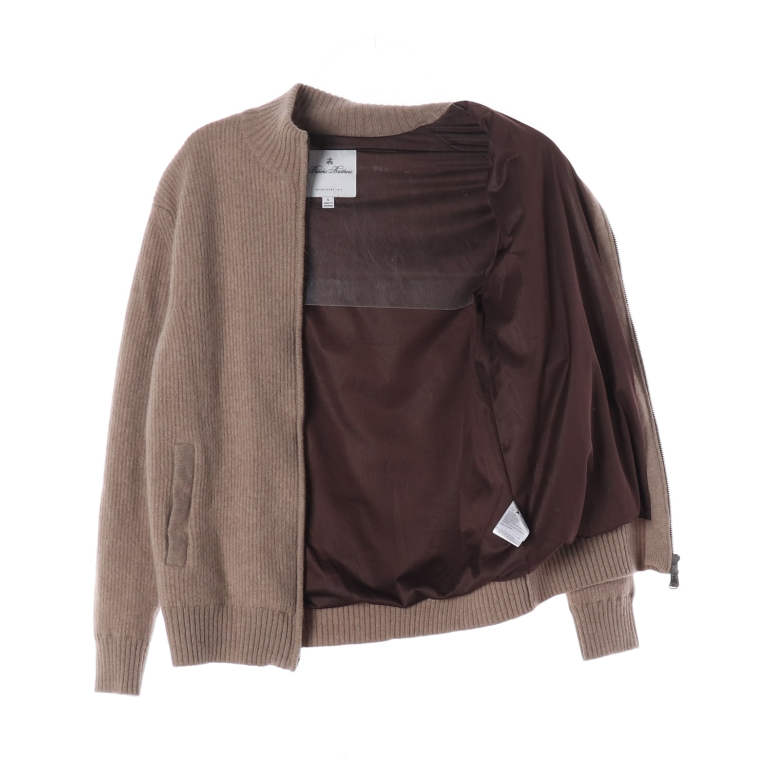 브룩스브라더스 22FW 울 100% 집업 가디건 이미지 2