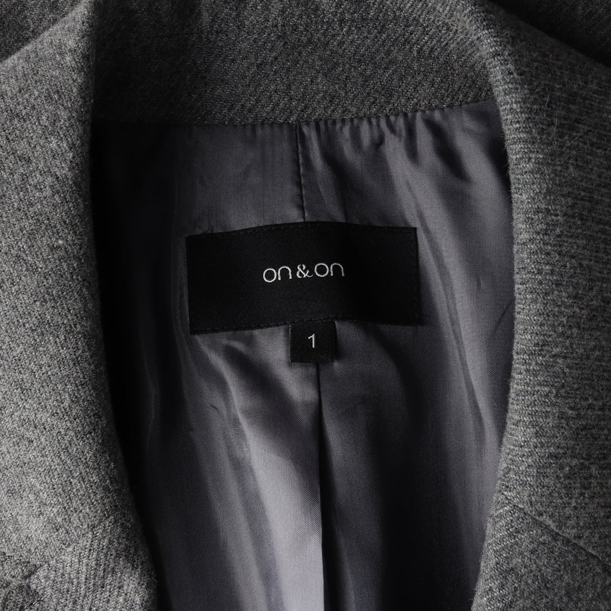 온앤온 22FW 울 블레이저 재킷 자켓 그레이  상세 이미지 4