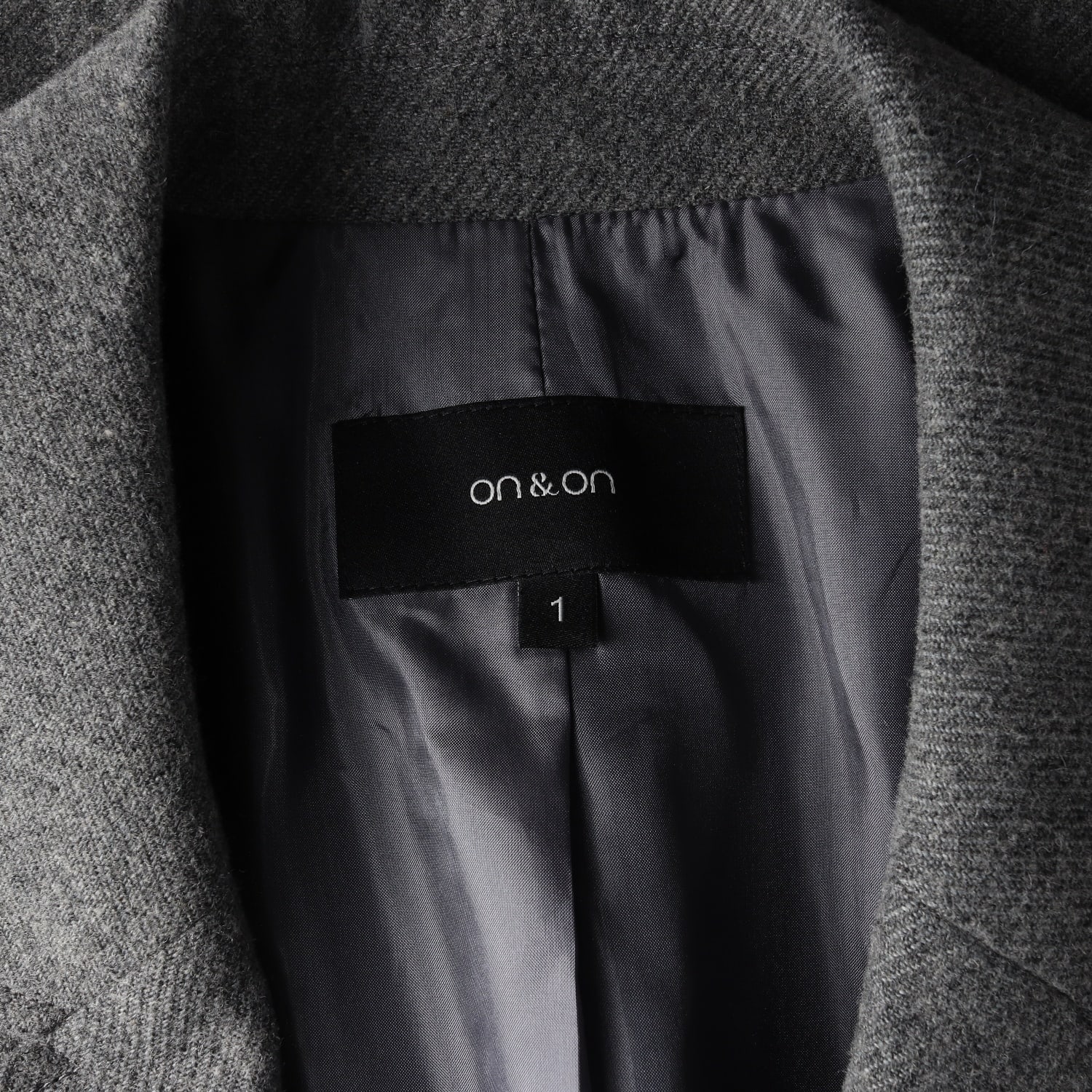온앤온 22FW 울 블레이저 재킷 자켓 그레이  이미지 4