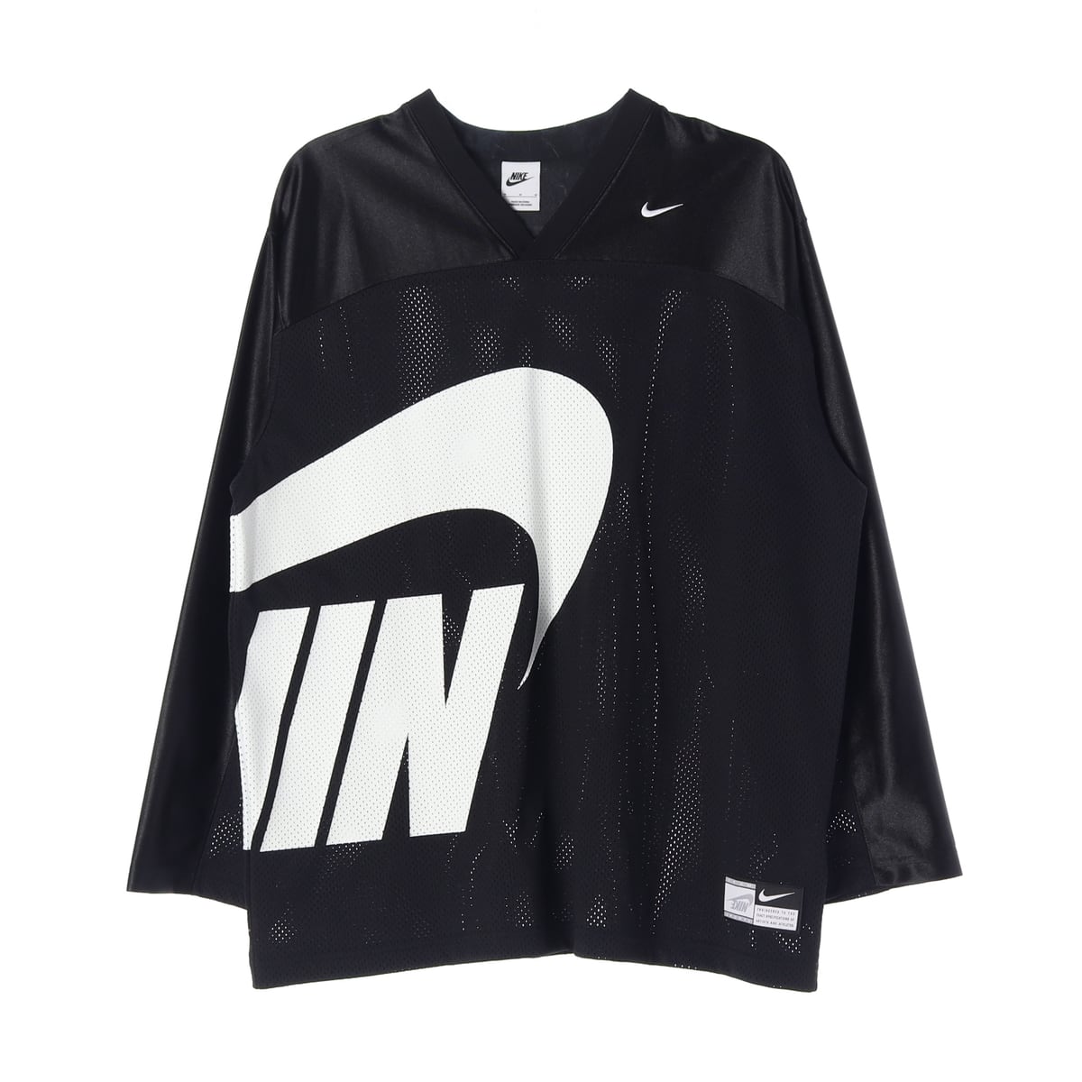 나이키 24FW 빅 스우시 메쉬 긴팔 티셔츠 상세 이미지 1