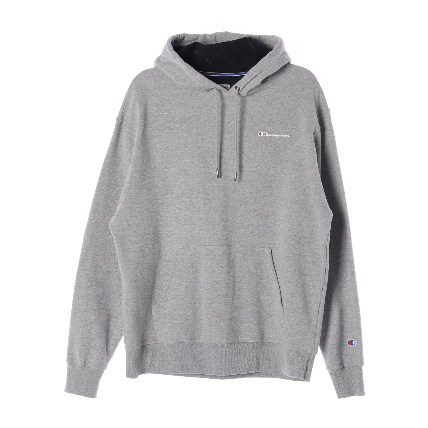 챔피온 로고 후드티 기모 후디 그레이  XXL 이미지 1