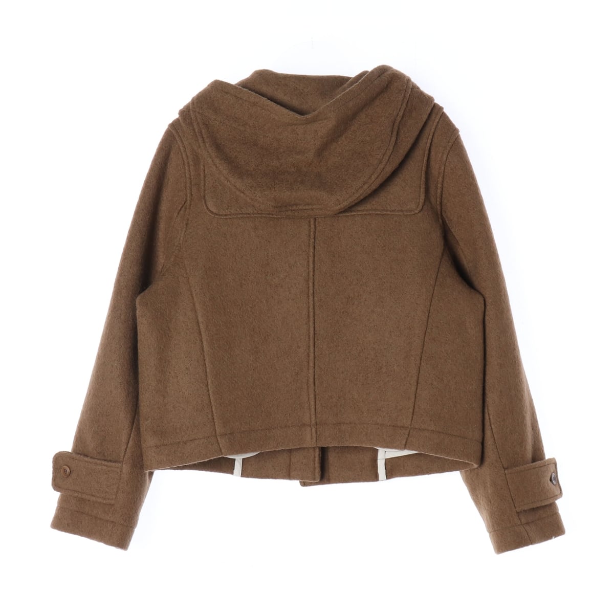 (새상품)앤니즈 23FW 토그 알파카 더플 코트 브라운 상세 이미지 3