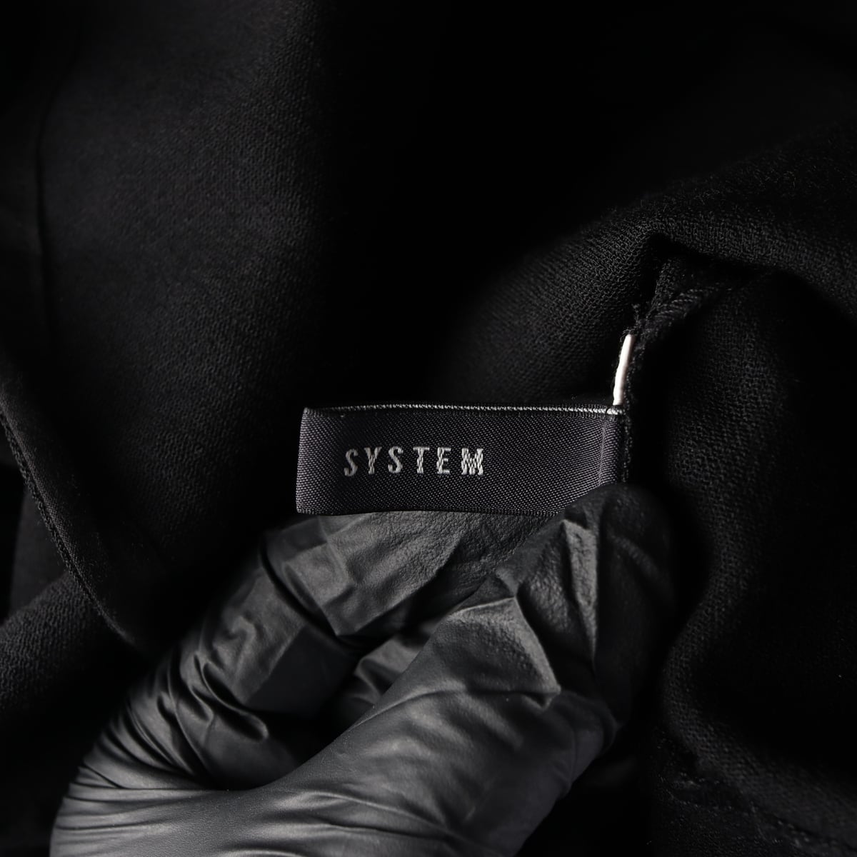 시스템 20SS 울 블렌드 셔츠 상세 이미지 3