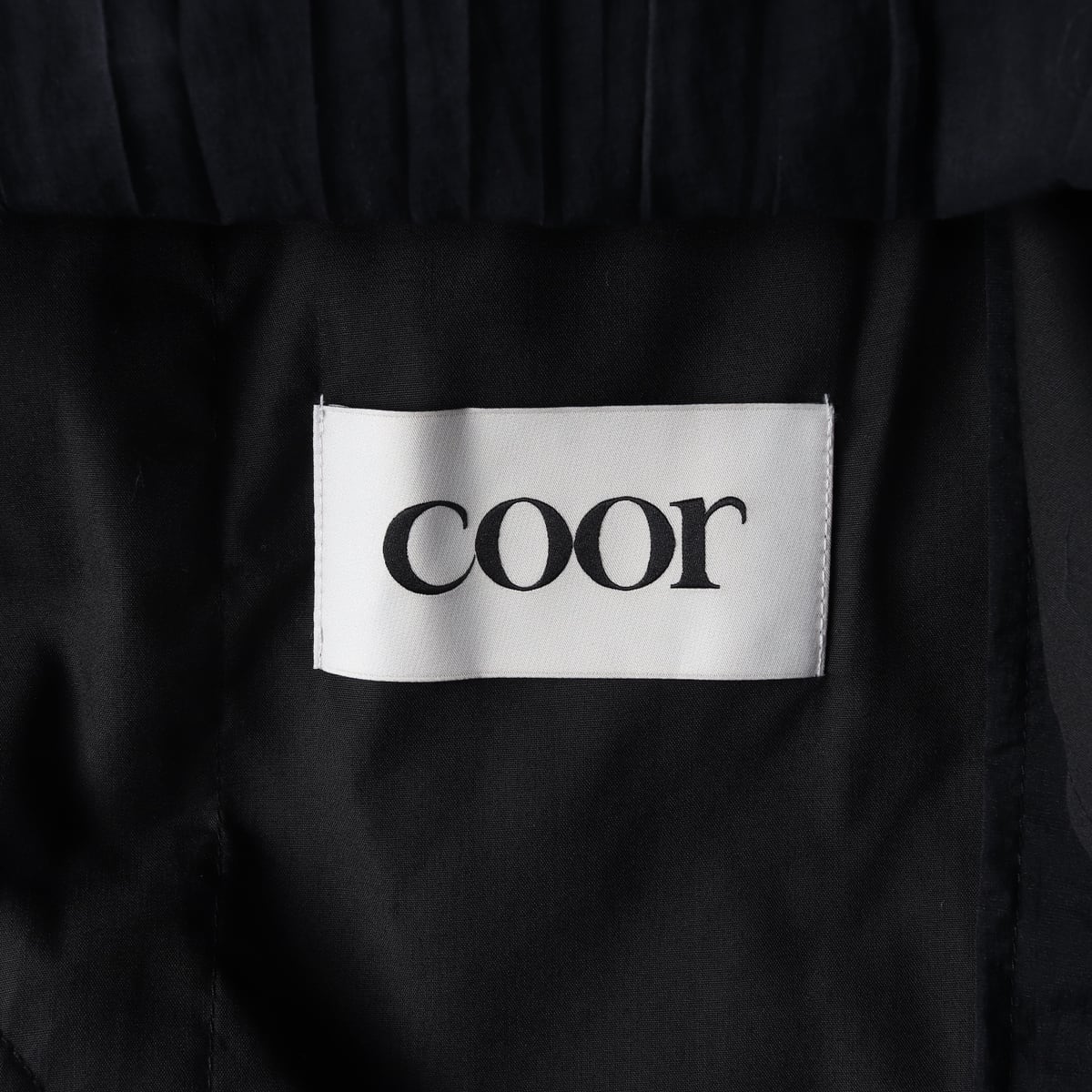 쿠어 COOR 플리츠 후드집업 점퍼 바람막이 재킷 M 상세 이미지 3