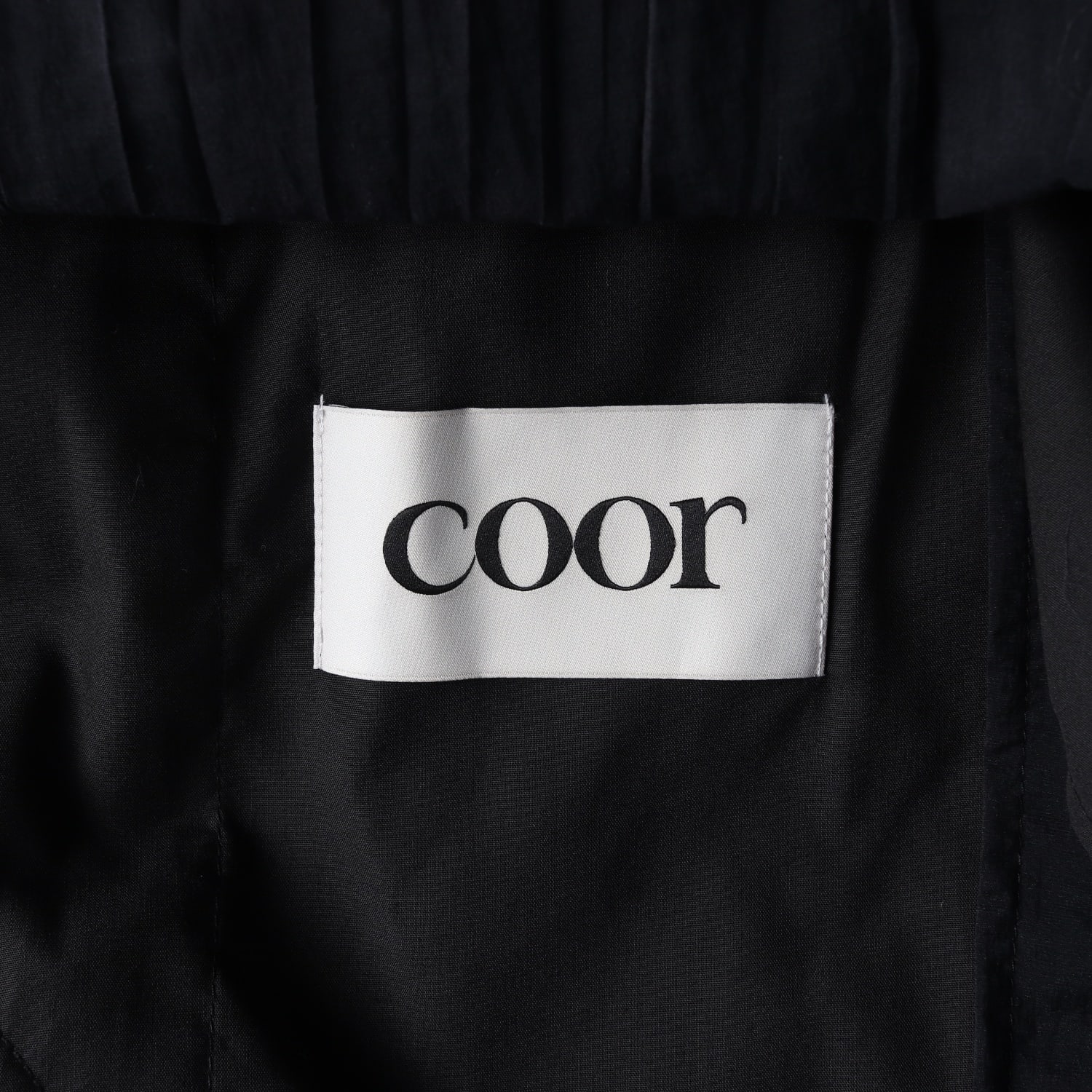 쿠어 COOR 플리츠 후드집업 점퍼 바람막이 재킷 M 이미지 3