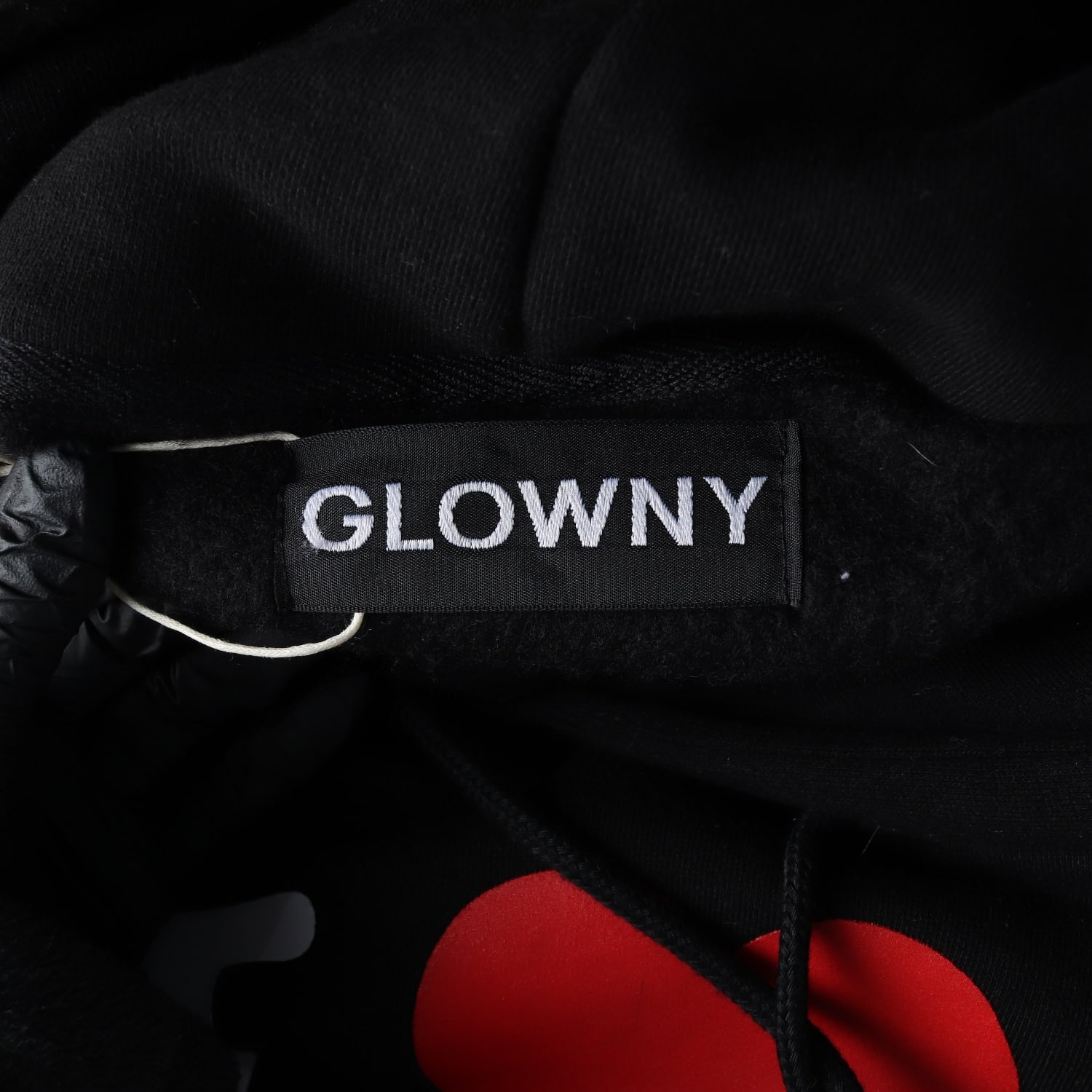 글로니 23FW 아이러브 글로니 기모 후디 후드티 블랙 이미지 3